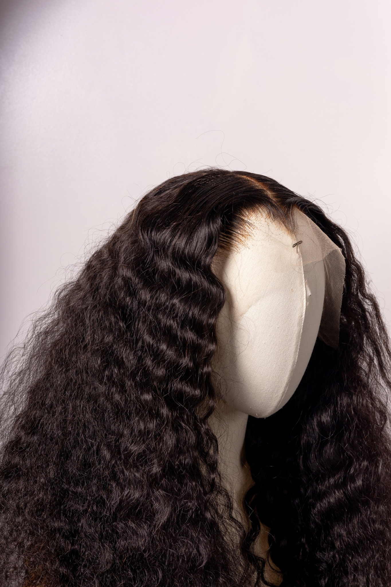 Bleached plucked and styled 26” italian curl 13 x 6 HD 200%