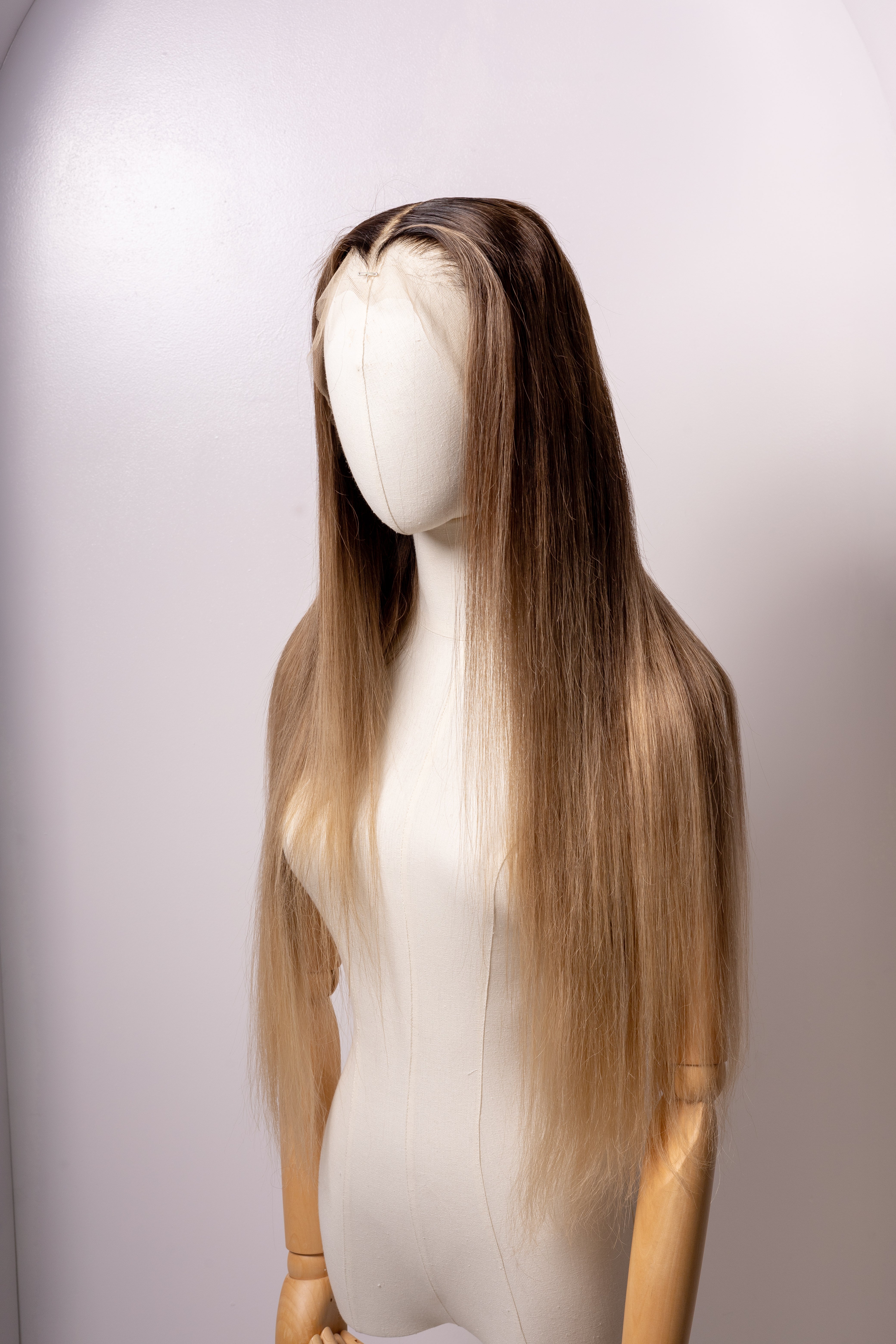 Coloured blayage with lowlights customised and styled ready to wear 24” available