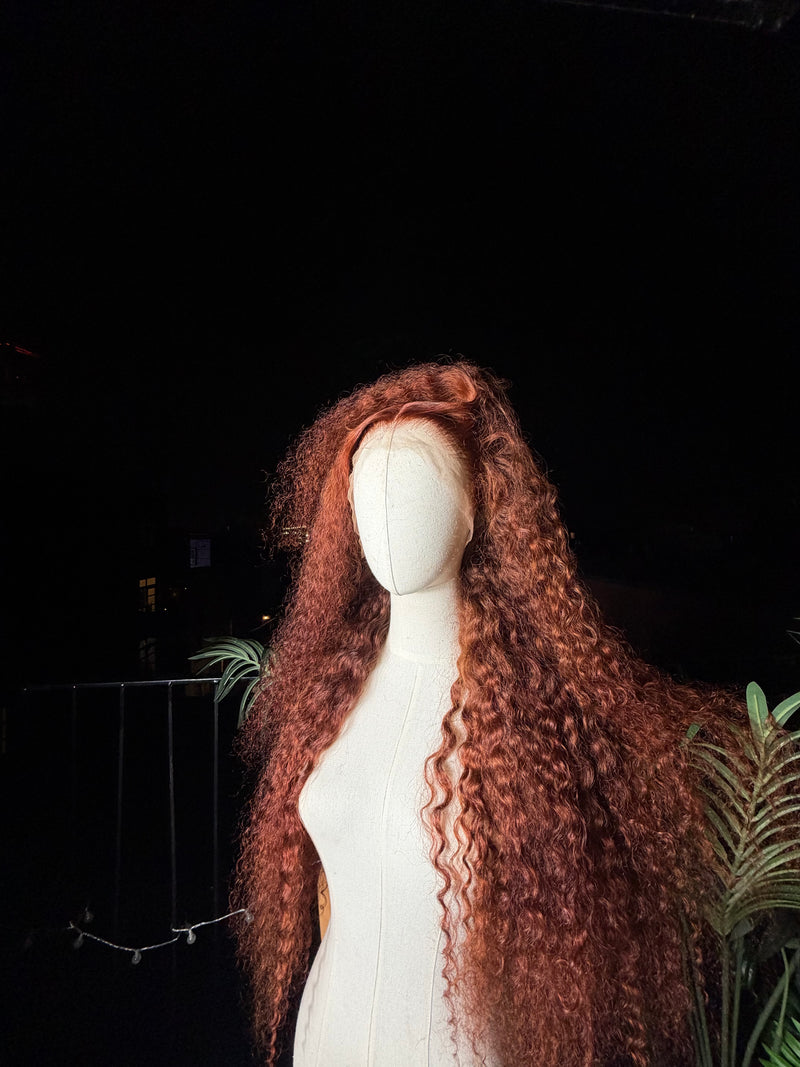 copper spice 200% density 30” HD LACE